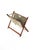 Nice magazine rack with teak frame and holder in attractive leather/suede. Cool and typical Danish design with warm...