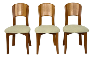Vintage Dining Chairs, 1960s, Set of 3