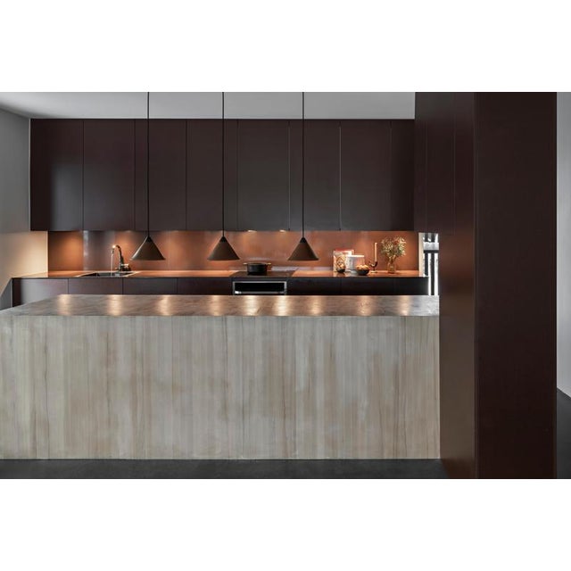 Namibia Leather Cone Lamp by Cuero Design For Sale - Image 17 of 18