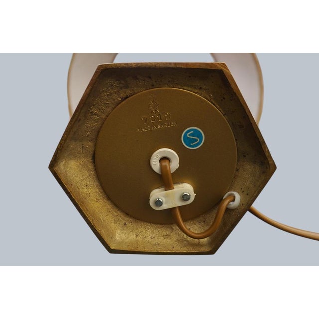 1960s Mid-Century Swedish Table Lamp by Einar Bäckström, 1960s For Sale - Image 5 of 8