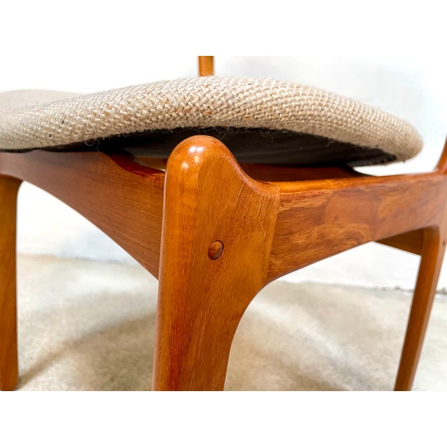 Model 49 Dining Chairs in Teak by Erik Buch for O.D. Møbler, Denmark, 1960s, Set of 4 For Sale - Image 17 of 18
