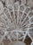 Vintage White Wicker and Rattan Sweetheart Fiddlehead Peacock Chair For Sale In Naples, FL - Image 6 of 6