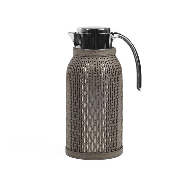 A new style with a brand new laser cut pattern that beautifully finishes the elegant leather cover. Diana is our new steel...