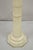 Early 20th Century Antique Alabaster Marble Empire Style Carved Column Pedestal Plant Stand For Sale - Image 5 of 12
