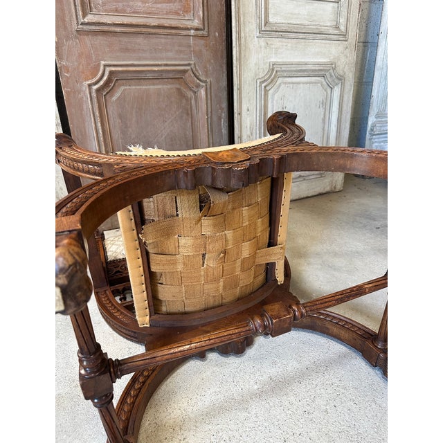 Renaissance Castle Armchairs, France, 1880, Set of 2 For Sale - Image 12 of 13