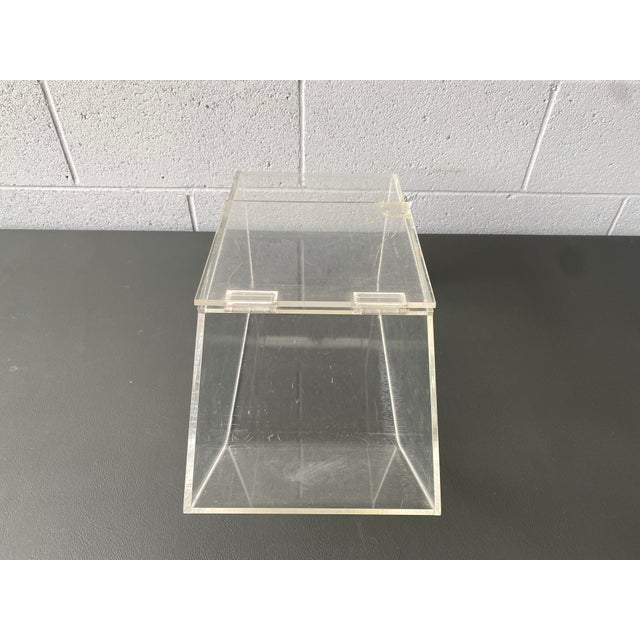 Acrylic Display / Storage Bin W/ Lift Open Top Chairish