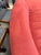 Vladimir Kagan Zoe Sofa for American Leather in Cinnabar Ultrasuede For Sale - Image 15 of 16