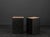 Brutalist Patinated Wood Cube Coffee Tables, 1960s, Set of 2 For Sale - Image 10 of 18