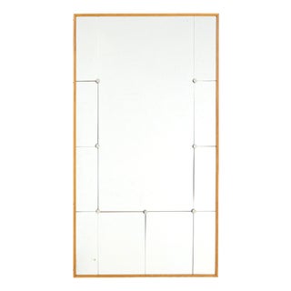 Mid-Century Scandinavian Modern Harlequin Mirror, 1950 For Sale