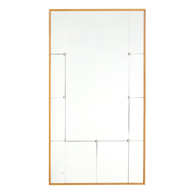 Mid-Century Scandinavian Modern Harlequin Mirror, 1950 For Sale