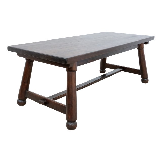 Vintage Dining Table by Georges Robert, 1950s For Sale