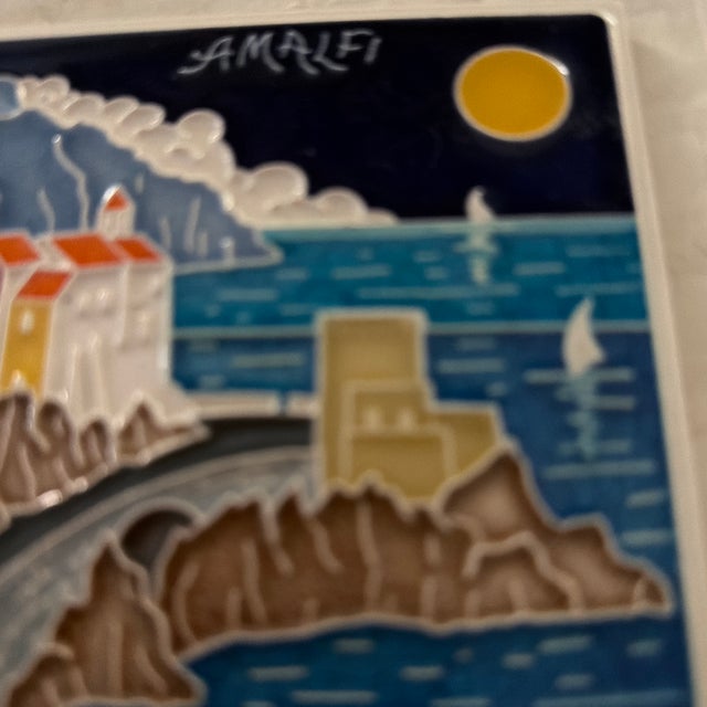 Amalfi Coast Plate For Sale In Washington DC - Image 6 of 11