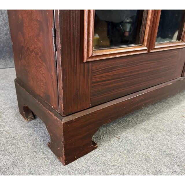 Monumental 19th Century Two-Door Bookcase For Sale - Image 13 of 17
