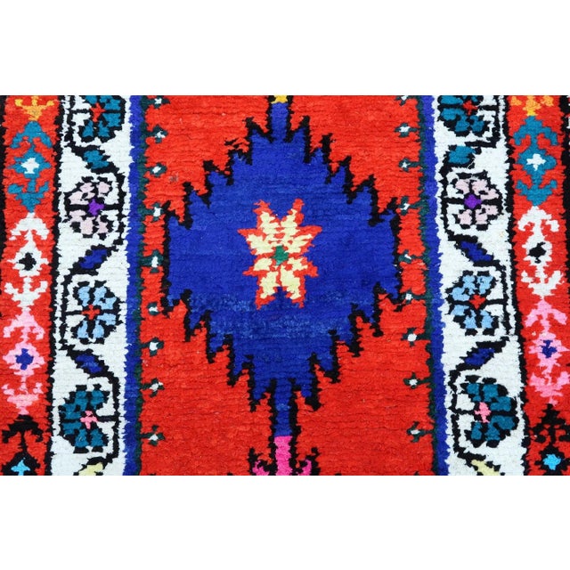 Mid 20th Century Anatolian Kilim Runner-2′7″ × 12′6″ For Sale - Image 6 of 13