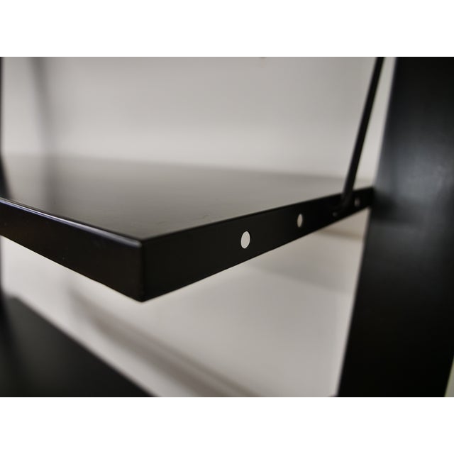 Bieffeplast Postmodern Metal Shelving Unit by Rodney Kinsman for Bieffeplast, 1980s For Sale - Image 4 of 14
