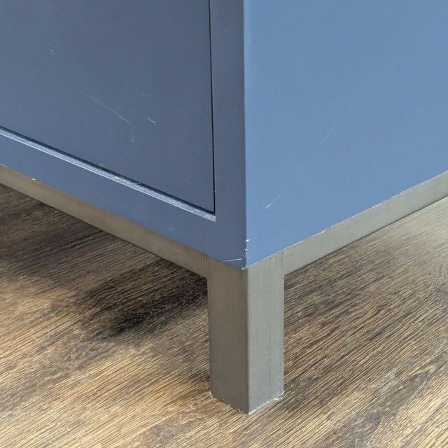 Room & Board Copenhagen Modern Navy 10-Drawer Dresser For Sale - Image 10 of 10