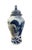 Vintage Large Chinoiserie Blue& White Porcelain Ginger Jar Dragon & Phoenix 36" H For Sale In New York - Image 6 of 11