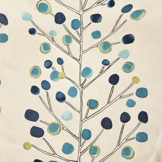 Scion Berry Tree Linen Designer Fabric by the Yard For Sale