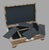 Wood and Brass Jewelry Box, 1950s For Sale - Image 9 of 14