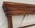 Vintage English Stained Pine Two-Shelf Wall Plate Rack For Sale - Image 4 of 11