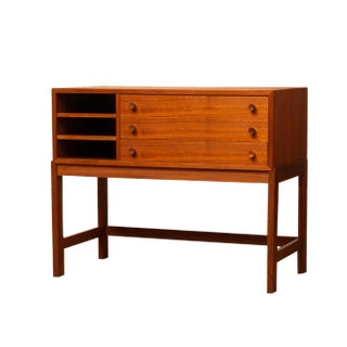 Small Danish Sideboard in Teak, 1960s For Sale