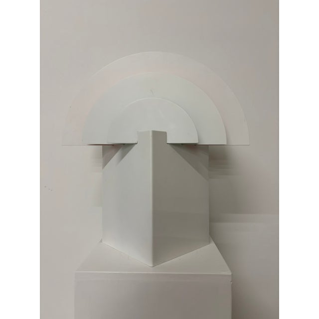 Postmodern No Neon Table Lamp by Olle Andersson for Borens, 1980s For Sale - Image 4 of 13