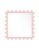 Contemporary Fleur Home Garden District Magazine Square Mirror in Authentic Pink, 24x24 For Sale - Image 3 of 3