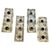 Two 1960s Mid-Century Modern Heavy Murano Glass Italian Wall Sconces by Sciolari For Sale - Image 6 of 18