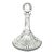 Late 20th Century Tyrone Crystal Antrim Glens Irish Lead Crystal Ship's Decanter For Sale