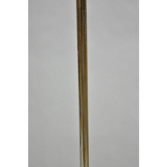 Vintage Mid Century Modern George Kovacs Style Stack Brass Ball Side Table Floor Lamp For Sale - Image 9 of 12