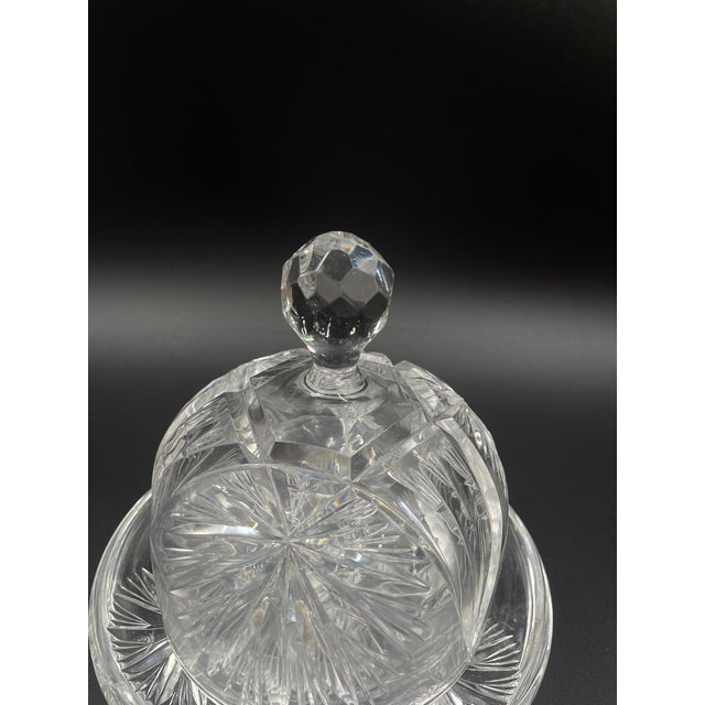 Crystal Butter Dish, 1972 For Sale - Image 12 of 13
