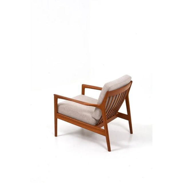 Wood USA-75 Armchair by Folke Ohlsson for Dux, 1950s For Sale - Image 7 of 9