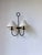 Metal Double Wall Light in the style of Royère, 1960s For Sale - Image 7 of 18