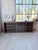 Brown Pine and Oak Sideboard with Glass Doors, 1950s For Sale - Image 8 of 18