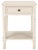Traditional Tate 1 Drawer Accent Table in Distressed / White For Sale - Image 3 of 11