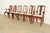 Henkel Harris Queen Anne Solid Cherry Wood Armchairs | Pair For Sale - Image 16 of 17