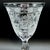 Meissen Crystal Wine Glasses, Floral Engraved & Cane Cut, German Bleikristall, 1960s, Set of 6 For Sale - Image 10 of 18