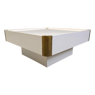 Vintage Coffee Table attributed to Cidue, 1970s For Sale