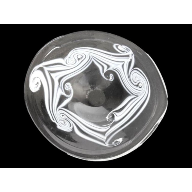 Modern Signed M. Rhys Williams Art Glass Bowl For Sale - Image 3 of 4