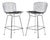 Harry Bertoia for Knoll Mid Century Chrome Counter Stools - Set of 4 For Sale