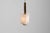 Vintage Italian Pendant Lamp in Brass and Glass from Stilnovo, 1960s For Sale - Image 13 of 16