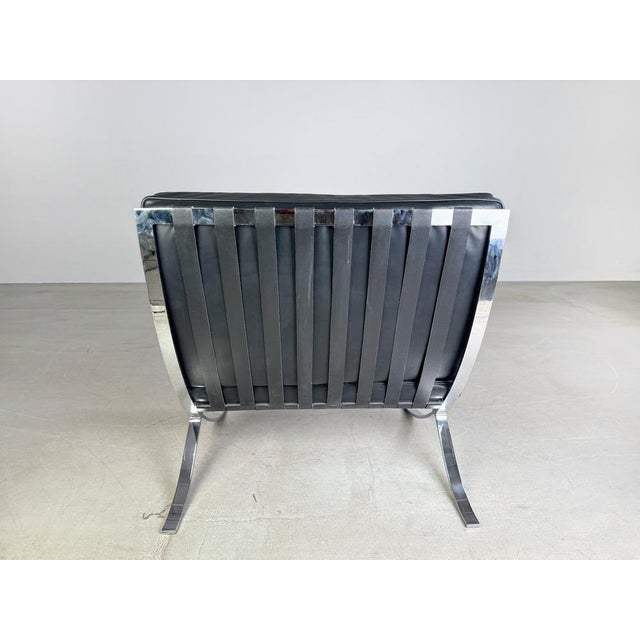 Barcelona Chair by Mies Van Der Rohe for Knoll International For Sale - Image 15 of 16