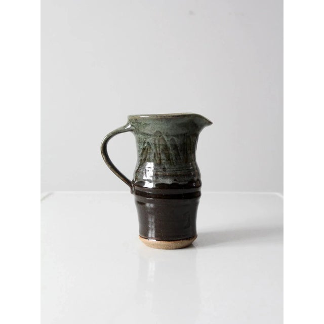 Vintage Studio Pottery Pitcher For Sale - Image 13 of 13