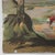 Textile Vintage Horseback Riders Landscape Painting With Tower and Village For Sale - Image 7 of 9