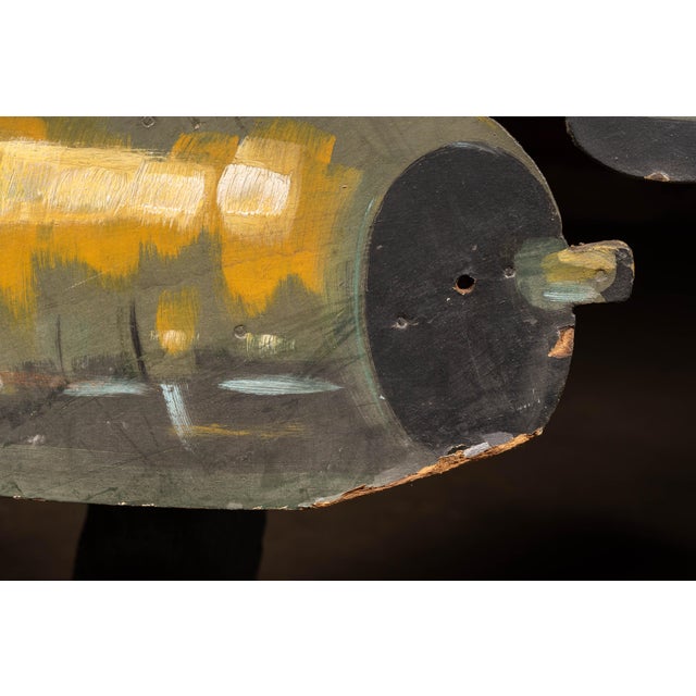 WWII-Era u.s. Army Air Corps Bomber Masonite Wall Display Cutout For Sale - Image 9 of 9