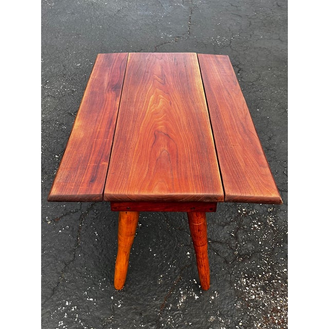 Mid Century Modern Fold-Down Coffee Table For Sale - Image 11 of 18