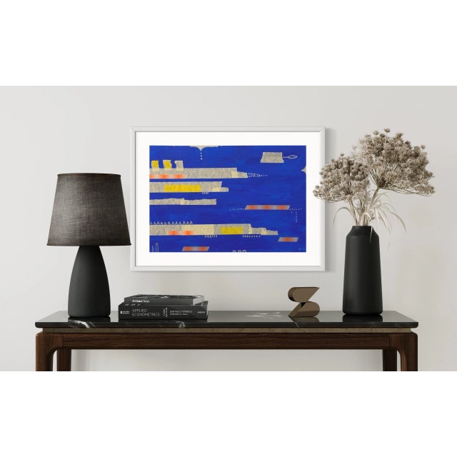 2010s Contemporary Mixed Media Painting, "La Brea #5" For Sale - Image 5 of 6