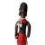 Hand-Carved African Maasai Warrior Wood Figure For Sale - Image 4 of 9