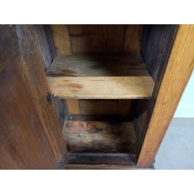 Bedside Table in Oak For Sale - Image 12 of 17