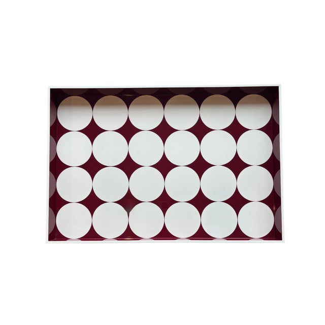 Inspired by a marble floor Peter saw in Rome, the Peter Trays echo a similar circles and squares design that has become a...